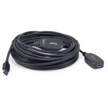 Equip 133347 USB kabelis USB 3.2 Gen 1 (3.1 Gen 1) 10 m USB A Melns