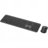 Logitech 920-012483 Tastatūra ar peli iekļauta Office RF bezvadu + Bluetooth QWERTZ Vācu Grafīts