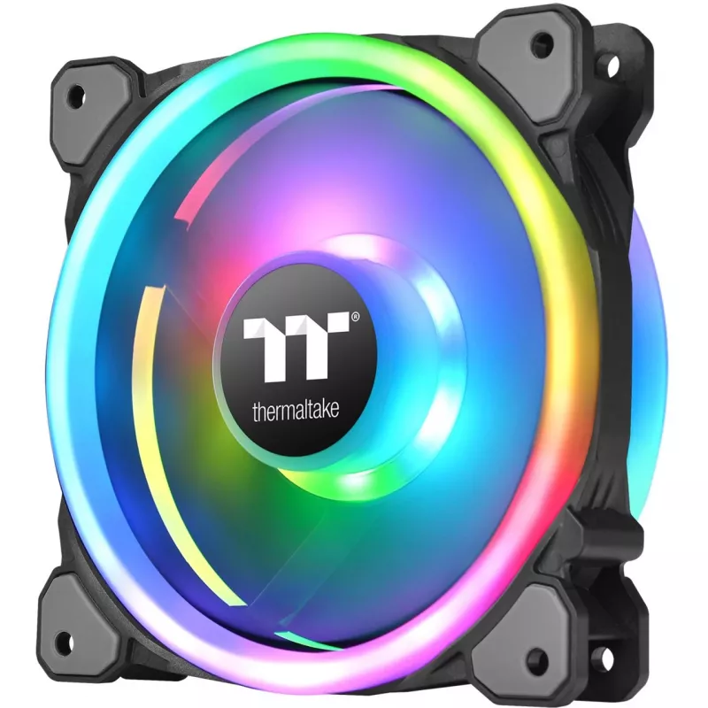 Thermaltake Ring Trio 14 ARGB 140mm korpusa ventilatori - 3 iepakojumā