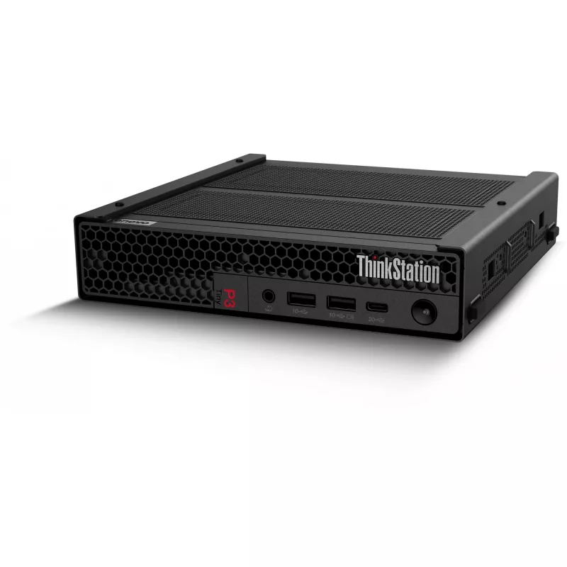Lenovo ThinkStation P3 Tiny Gen 2 Intel Core Ultra 9 285 32 GB DDR5-SDRAM 512 GB SSD Windows 11 Pro Mini PC darbstacija Melns