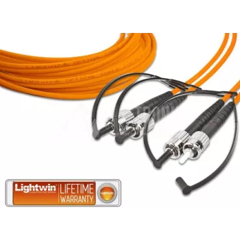 Lightwin LDP-50 ST-ST 3.0 OM2 optiskās šķiedras kabelis 3 m oranžs (LDP-50 ST-ST 3.0 OM2)