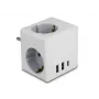 Strāvas adaptera spraudnis Type F DeLOCK 11496 2 USB porti 5V 2.4A 3A