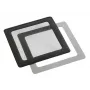Putekļu filtrs DEMCiflex DF0002 80 mm ventilatoram, melns, 105.3 × 105.3 mm