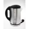 Adler AD 1216 elektriskā tējkanna 1,7 L Melna,Sudraba 2200 W