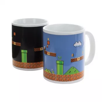 Paladone Super Mario Bros siltuma maiņas krūze
