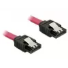 SATA kabelis DeLOCK 82677 0,5 m sarkans