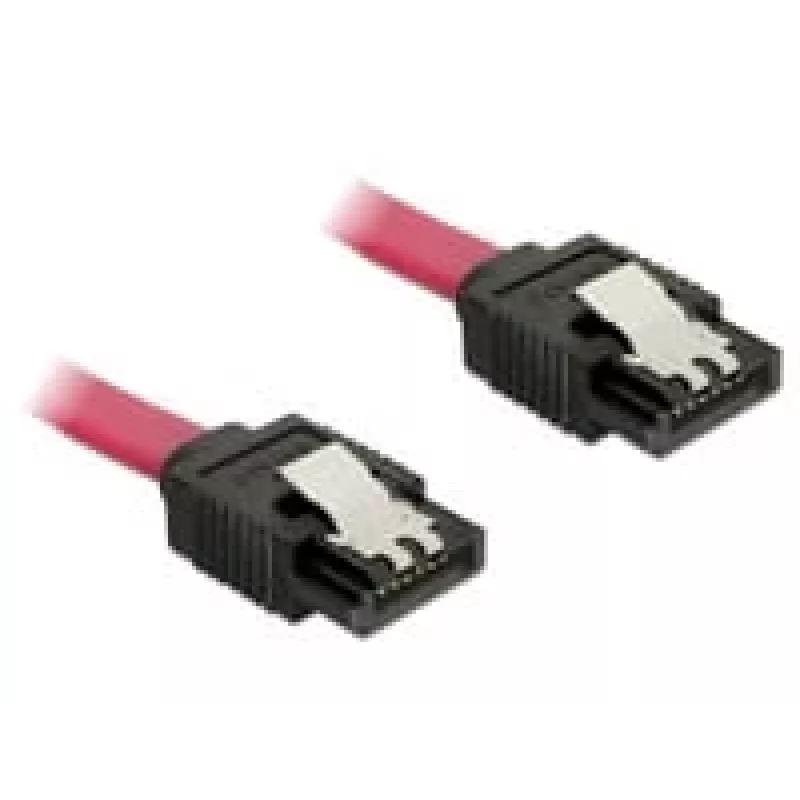 SATA kabelis DeLOCK 82677 0,5 m sarkans