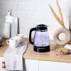 Russell Hobbs 26080-70 elektriskā tējkanna 1,7 L 2400 W melna, caurspīdīga