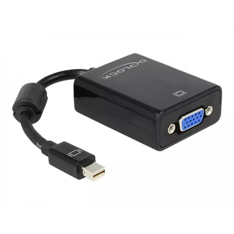 Video kabeļa adapteris DeLOCK 65256 Mini DisplayPort uz VGA