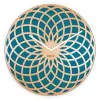 NeXtime pulkstenis 3149tq Sun Large, Ø50 cm, pie sienas, tirkīza