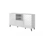 ABETO kumode 150x42x82 balts glancēts