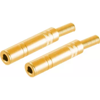 ShiverPeaks BS50800-G2 vadu savienotājs 6,3 mm zelta sievišķais 2 gab.