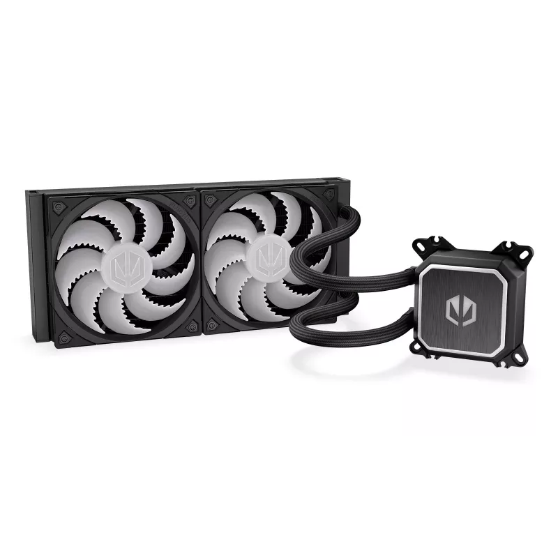 ENDORFY Navis F240 ARGB procesora universāls šķidruma dzesētājs 24 cm, melns, 1 gab.