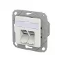 METZ CONNECT pieslēguma ligzda E-DAT C6A LSA++ 2 portu UPk verkehrswei