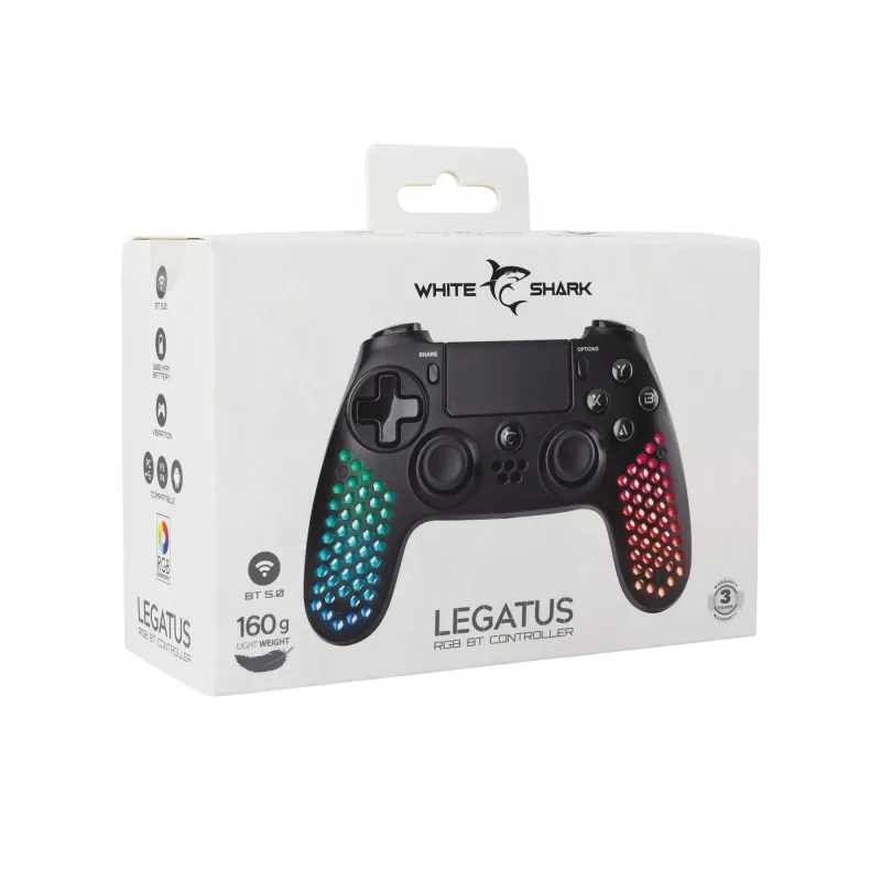 Vadu USB spēļu kontrolieris White Shark GPW-4009 — ergonomisks dizains, vadu savienojums