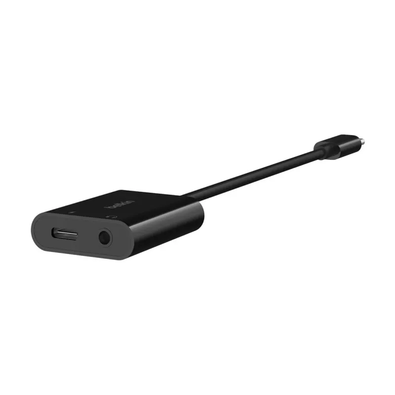 Belkin NPA004BTBK saskarnes centrmezgls USB 3.2 Gen 1 (3.1 Gen 1) Type-C Melns