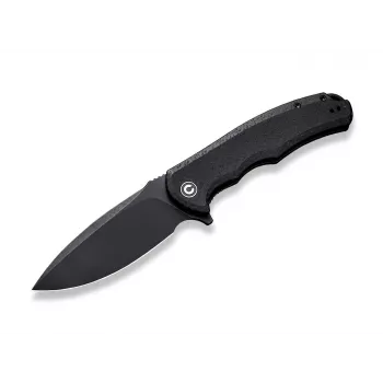 CIVIVI Praxis nazis 9Cr18MoV Micarta pilnīgi melns