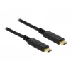 USB kabelis DeLOCK 83325 USB 2.0 3m USB C melns