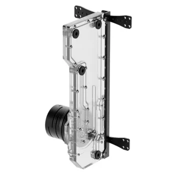 Singularity Resonance 2.0 Single D5 Distro Plate — Viena sūkņa rezervuāra sadales plāksne pielāgotai ūdens dzesēšanai