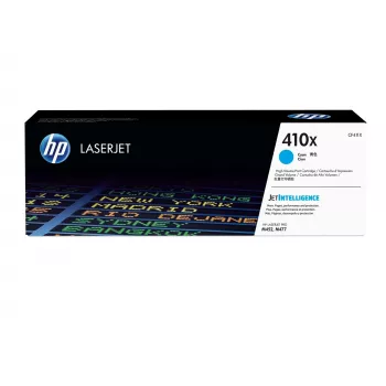 HP 410X augstas ražības ciāna oriģinālā LaserJet tonera kasetne