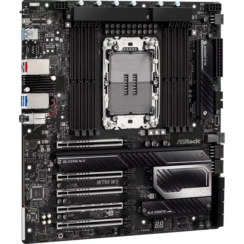 Mātesplate ASRock W790 WS R2.0 Intel W790 LGA 4677 Extended ATX