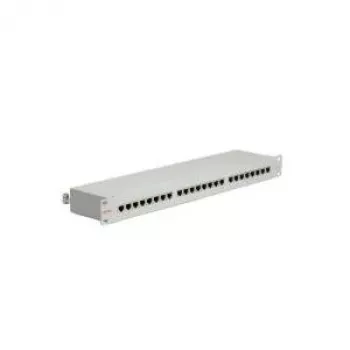 ROLINE 48,30cm (19)-Patchpanel 1 HE, 24 Ports, Cat.5e, Pelēks (26.11.0329)