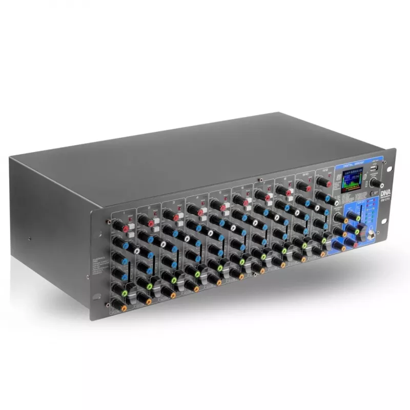 RM12 FX - Analogais mikseris ar Bluetooth DSP EQ MP3 Phantom, 12 kanāli