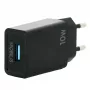 Mobilis - Barošanas avots - ātrs - 10,5 W - QC (USB) - melns - Eiropa (001360)