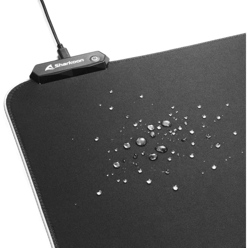 1337 RGB V2 Gaming Mat 360, Gaming Mouse Pad melns