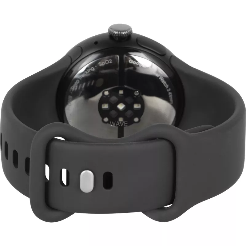 Google Pixel Watch 3 AMOLED 41 mm Digital Touchscreen Melns Wi-Fi GPS (satelīts)