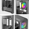 Korpuss|XILENCE|ATX/micro ATX/Mini-ITX|Melns|Midi Tower|PC|XG161