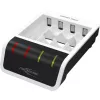 Bateriju lādētājs Ansmann Comfort Smart mājsaimniecības baterijām USB