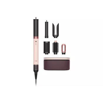 Airwrap Co-anda2x Straight + Wavy, Multistyler krēmkrāsā/rozā zeltā, Bluetooth, 1,700 W
