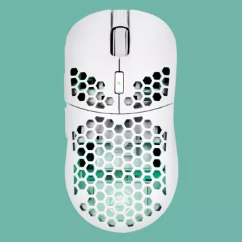 GAMIAC PX71 pele spēlēm, piemērota abām rokām, RF bezvadu + USB Type-A, optiskā, 16000 DPI