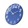 NeXtime pulkstenis 3077bl 3D, Ø39,5 cm, sienas, zils/balts