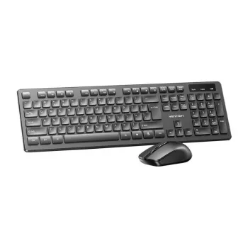 VENTION KTDB0-EN bezvadu tastatūras un peles komplekts (melns)