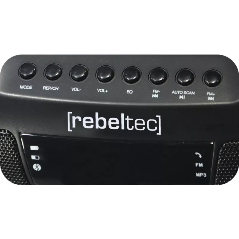 Mobilais skaļrunis Rebeltec SoundBox 390 Melns