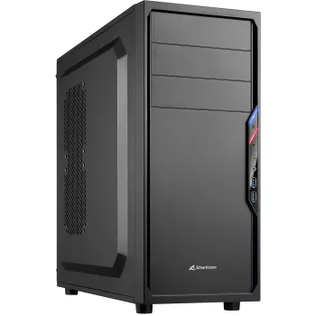 PC Case Sharkoon VS4-V Midi Tower Melns