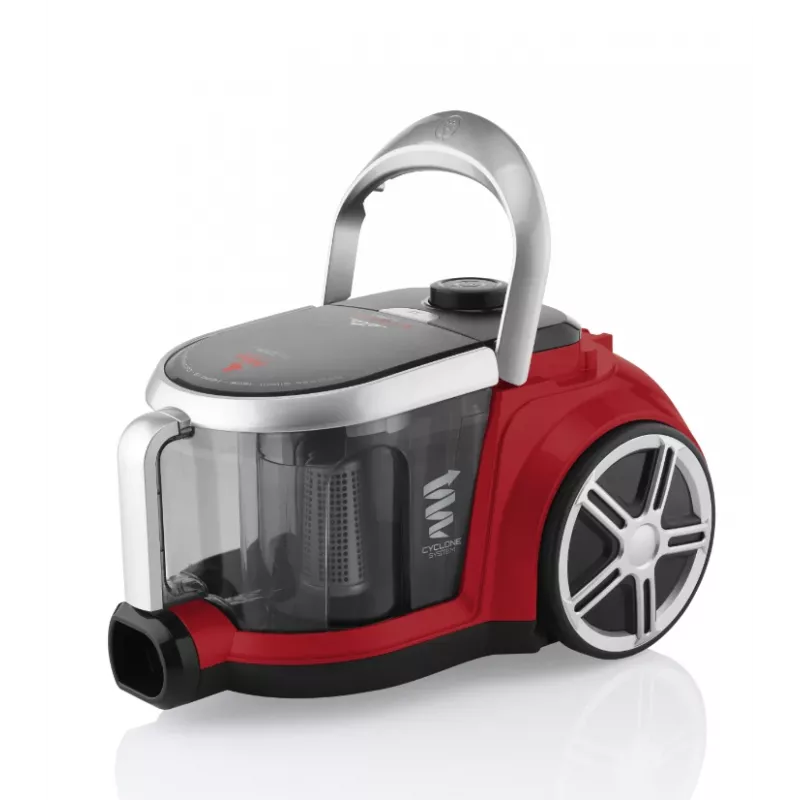 ETA | Putekļsūcējs | ETA351790000 Stormy Turbo | Bez maisa | Jauda 800 W | Putekļu tvertnes tilpums 2,2 L | Melns/Sarkans