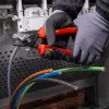 Kabeļu grieznes Knipex 95 18 225 VDE, izolēti rokturi, garums 225 mm