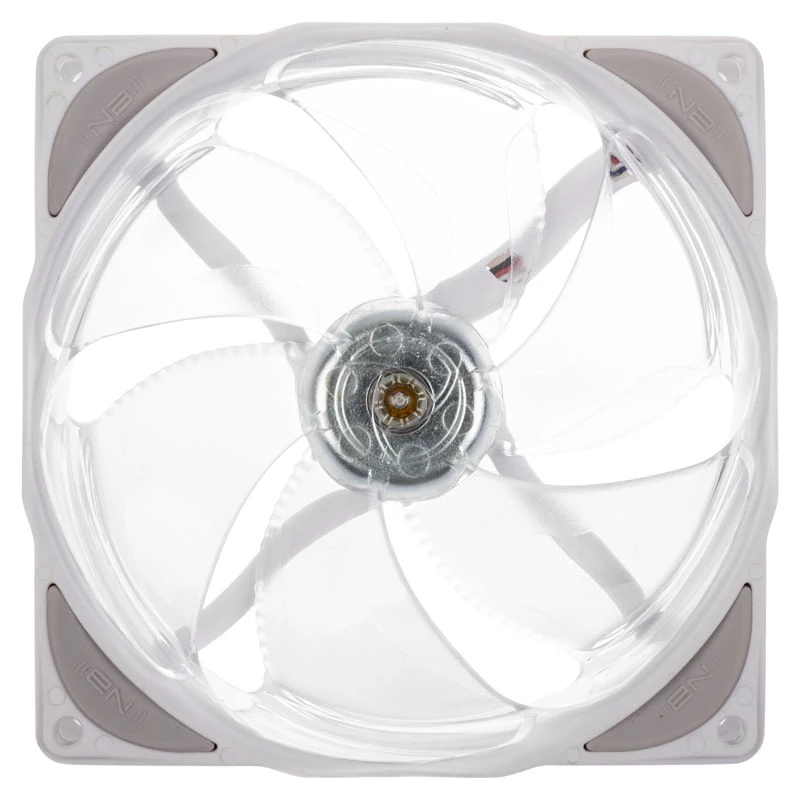 Ventilators Noiseblocker B12X-PS datora korpusam 12 cm balts