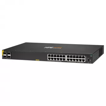 Switch HP Enterprise Aruba 6000 24G CL4 4SFP — 24 x Gigabit Ethernet, 4 x SFP pieslēgvietas