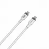 HYPER HyperJuice 240W Silikona USB-C uz USB-C kabelis (3 pēdas/1 m) - Balts
