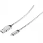 ROLINE - iPad/iPhone/iPod uzlādes/datu kabelis - Lightning / USB - USB Type A, 4-pin (M) - Lightning (M) - 1,8 m - Ekranēts - (USB/USB 2.0) - Balts (11.02.8322)