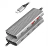 LogiLink USB 3.2 Gen2 centrmezgls 7+1 porti, 2x USB-A, 5x USB-C, PD 100 W, alumīnijs