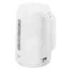 Adler tējkanna | AD 1386 | Elektriskā | 1850 W | 2,2 L | Plastmasa | 360° grozāma pamatne | Balta