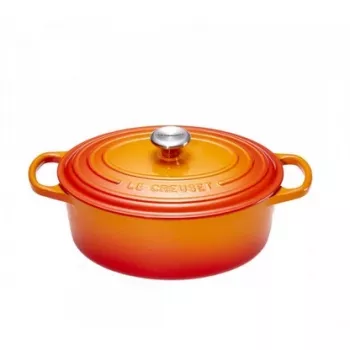 Le Creuset Signature ovāla kastroļpanna 27 cm vulkāniskā