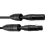 PSSO DMX kabelis IP65 3-pin 3 m, melns, modelis 3022783C