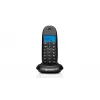 Bezvadu tālrunis Motorola C1001CB Melns — DECT bezvadu klausule ar 1,6 collu displeju
