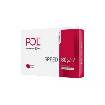 Kopēšanas papīrs Igepa POLSPEED A4 80 g/m² 500 loksnes — daudzfunkciju biroja papīrs, FSC, ECF, neitrāls pH